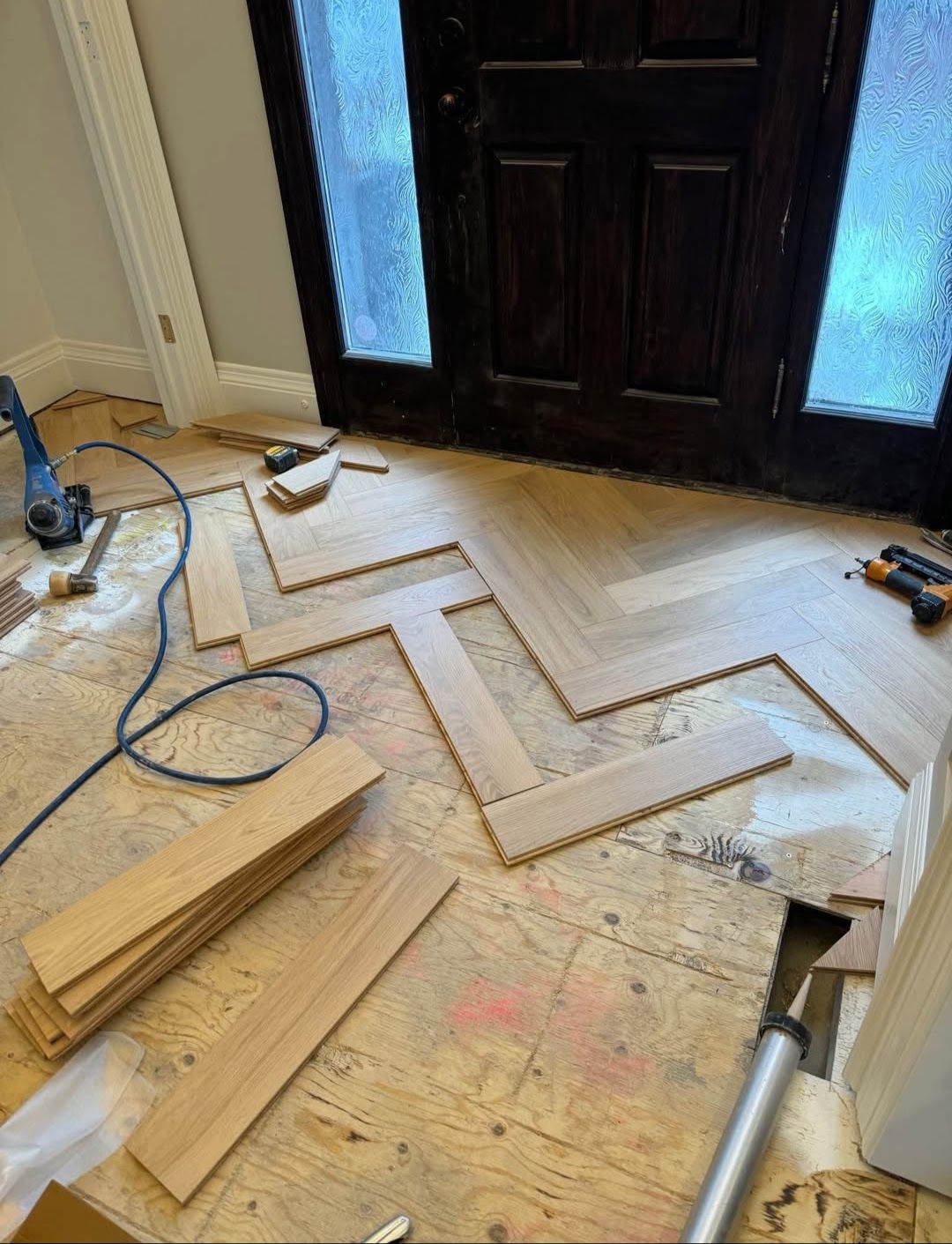 Herringbone Install — Denver, CO